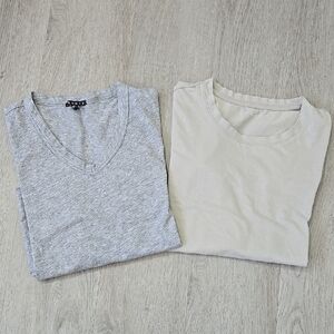 Theory 100% Prima Cotton T-shirts Bundle Size S